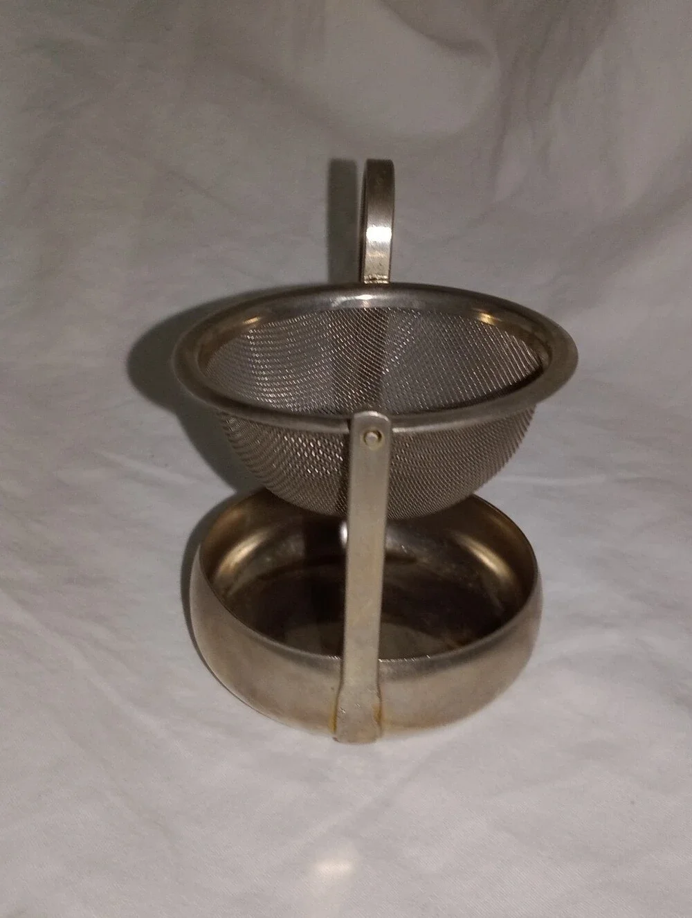 Vintage Tea Bag Drip Tray Strainer